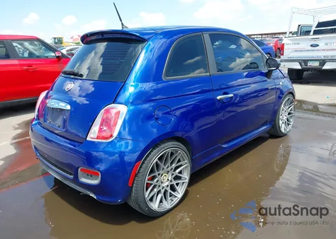 2012 Fiat 500 Sport из США, поврежденный, VIN 3C3CFFBR4CT357879